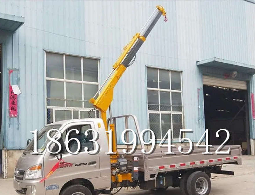 突泉县车载吊机搬运微型提升机油压随车吊小型12V24V1吨随车吊车载吊机1吨电动吊机